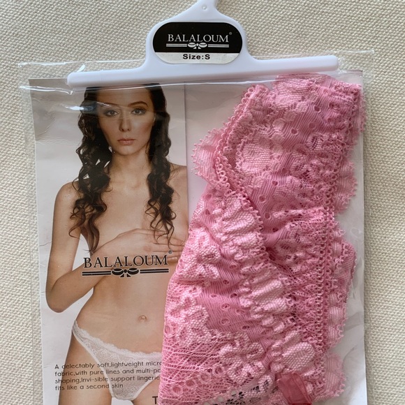 ACOUSMA French Lux Lingerie Paris Brazilian Floral Nylon Thongs 🇫🇷 - Picture 11 of 16